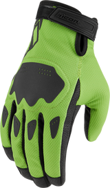 ICON Hooligan™ CE Gloves - Green - 3XL 3301-4371