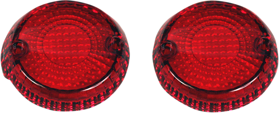 CUSTOM DYNAMICS Replacement Signal Lenses - Red RSTL-1300