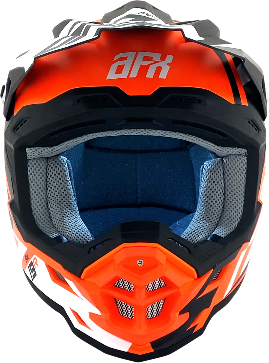 AFX FX-19R Helmet - Racing - Matte Orange - Medium 0110-7084