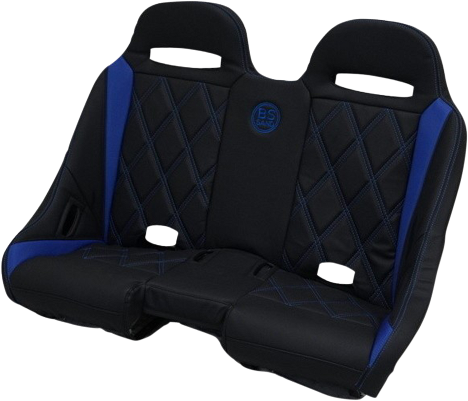 BS SAND Extreme Bench Seat - Black/Blue EXBEBLBDR