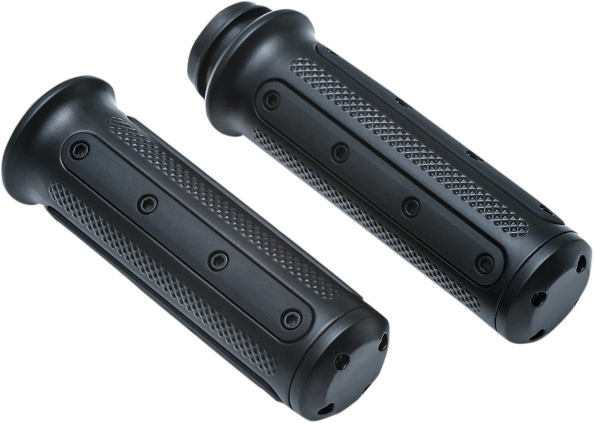 KURYAKYN Grips - Heavy Industries - TBW - Black 6123