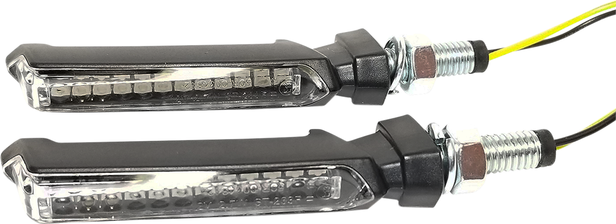 K&S TECHNOLOGIES Sequential LED Marker Lights - Universal - Clear Lens 26-8800CL