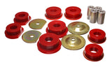 Energy Suspension Dodge 08-10 Challenger/ 07-10 Charger/05-08 Magnum RWD Red Rear Subframe Bushings 5.4114R