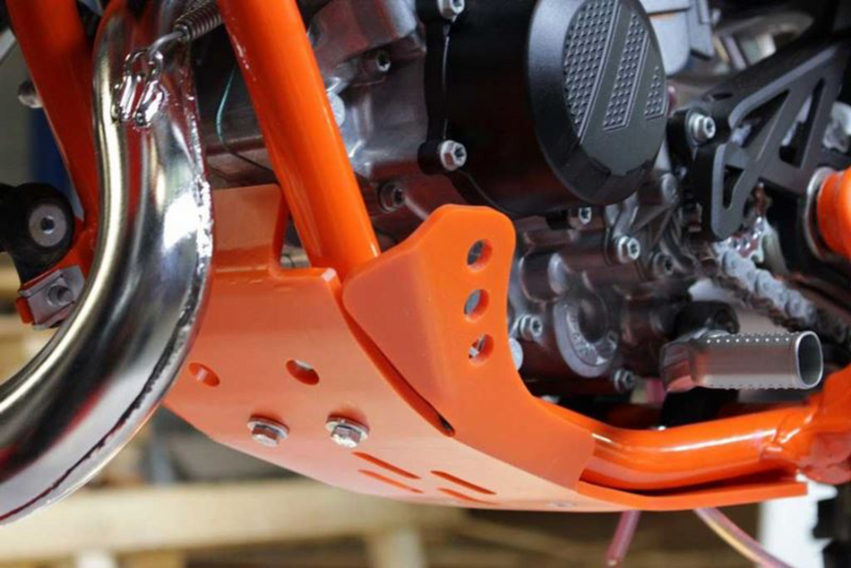 AXP RACING Skid Plate - Orange - KTM SX 85 AX1486