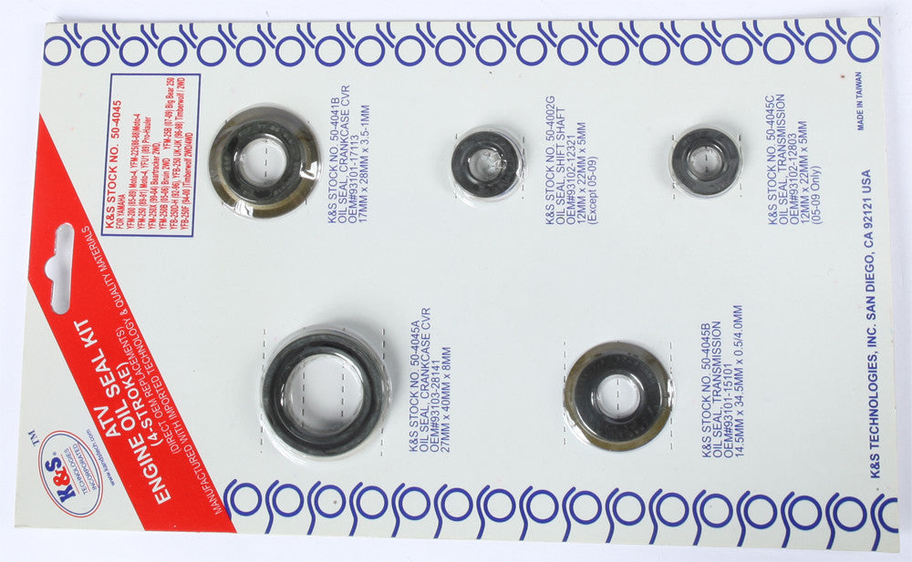 K&SEngine Oil Seal Kit50-4045