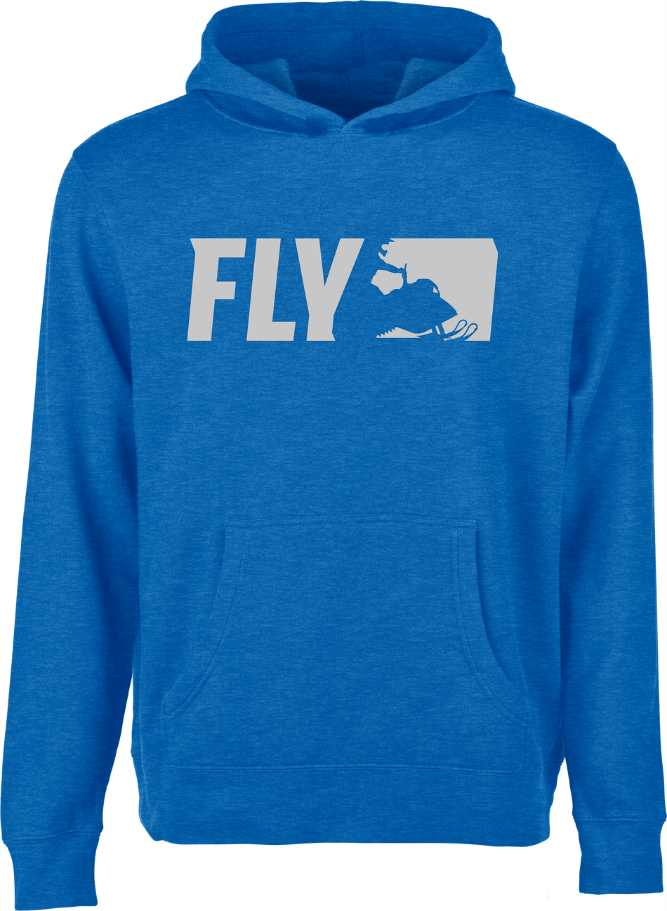 FLY RACING Fly Youth Primary Hoodie Royal Yl 354-0167YL