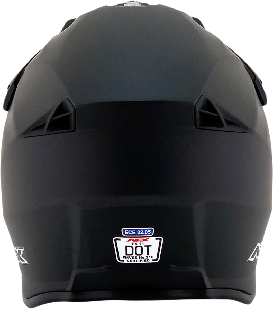 AFX FX-14 Helmet - Matte Black - 2XS 0110-7026