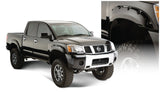 Bushwacker 04-15 Nissan Titan Pocket Style Flares 2pc 67.1/78.9/84/96in - Black 70014-02