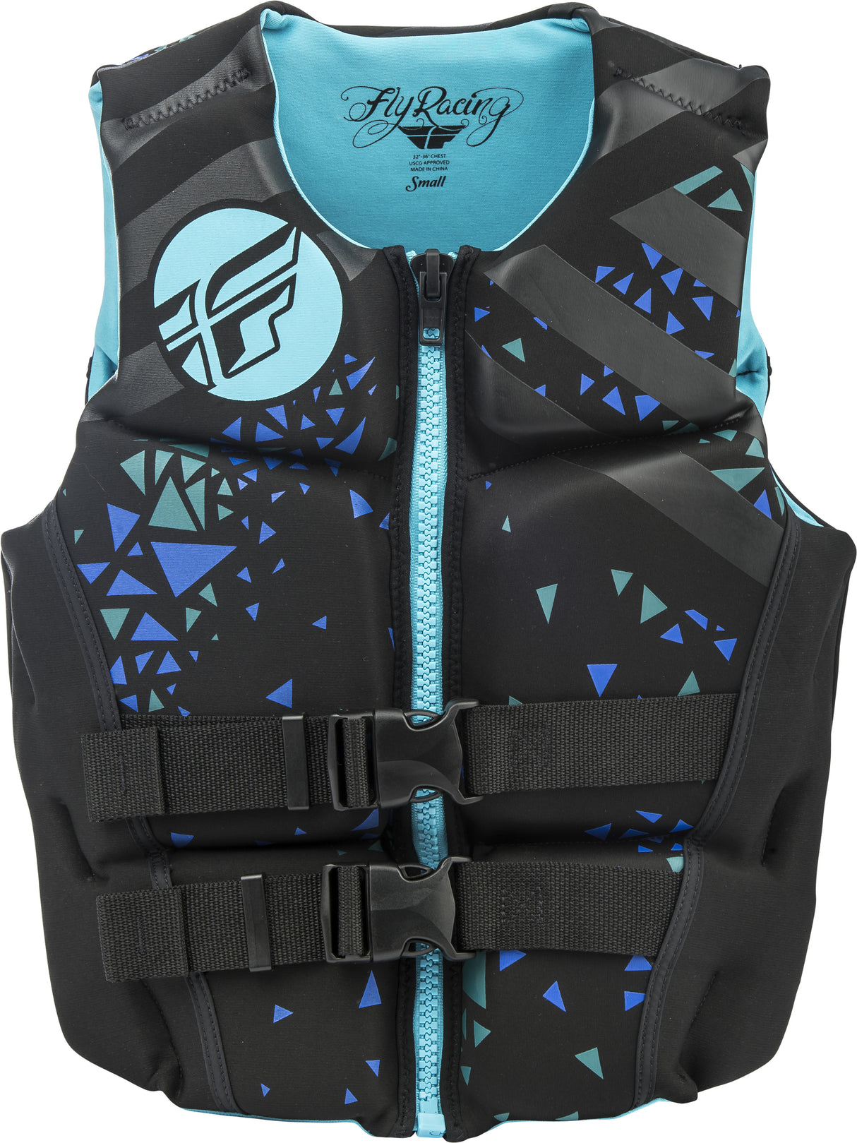 FLY RACING Womens Neoprene Life Jacket Teal/Black Lg 142424-500-840-18