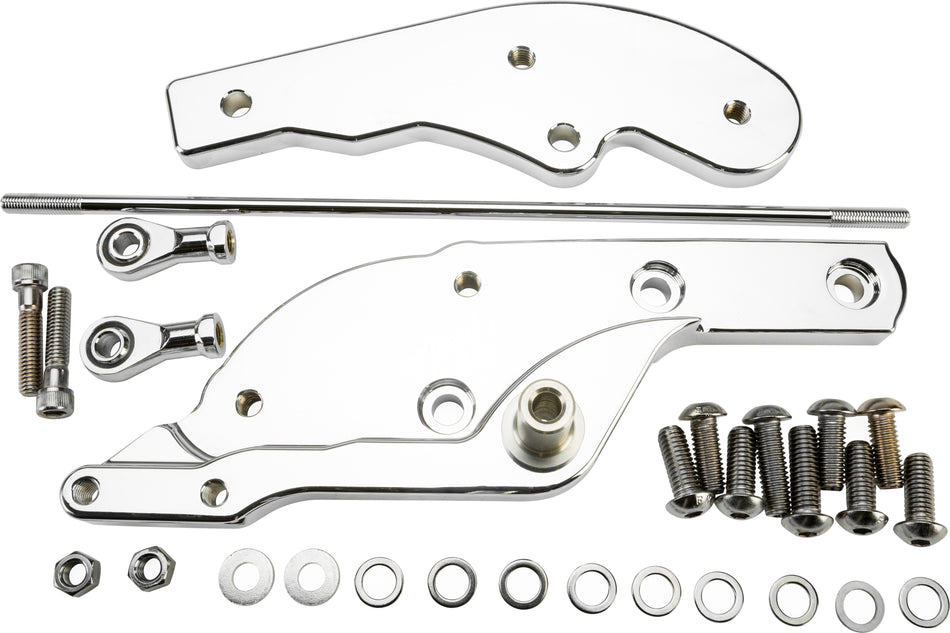 HARDDRIVE Forward Control Extention Kit Chrome `18-Up Softail 56318