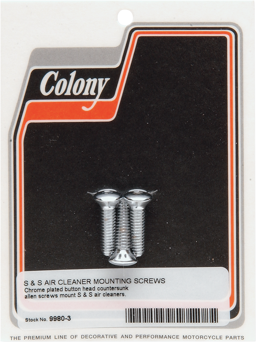 COLONY Cover Bolts - Air Cleaner 9980-3