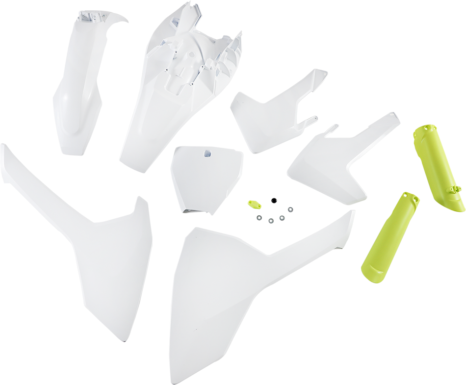 ACERBIS Full Replacement Body Kit - OEM White/Yellow 2686466812