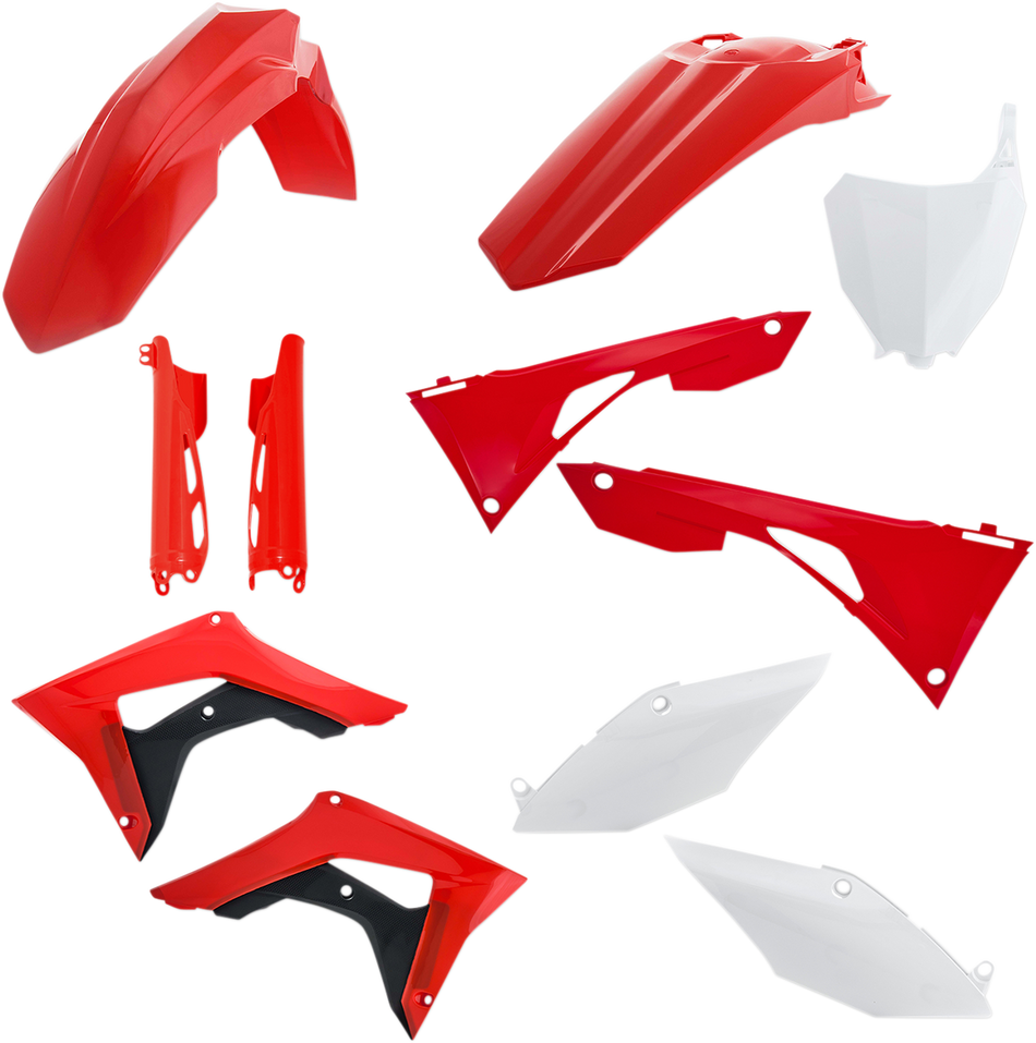 ACERBIS Full Replacement Body Kit - OEM '19 Red/White/Black 2736256345