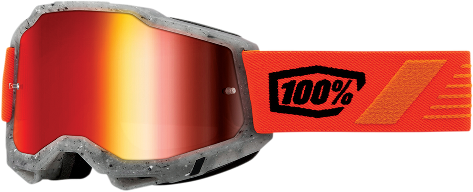 100% Accuri 2 Goggles - Schrute - Red Mirror 50014-00017