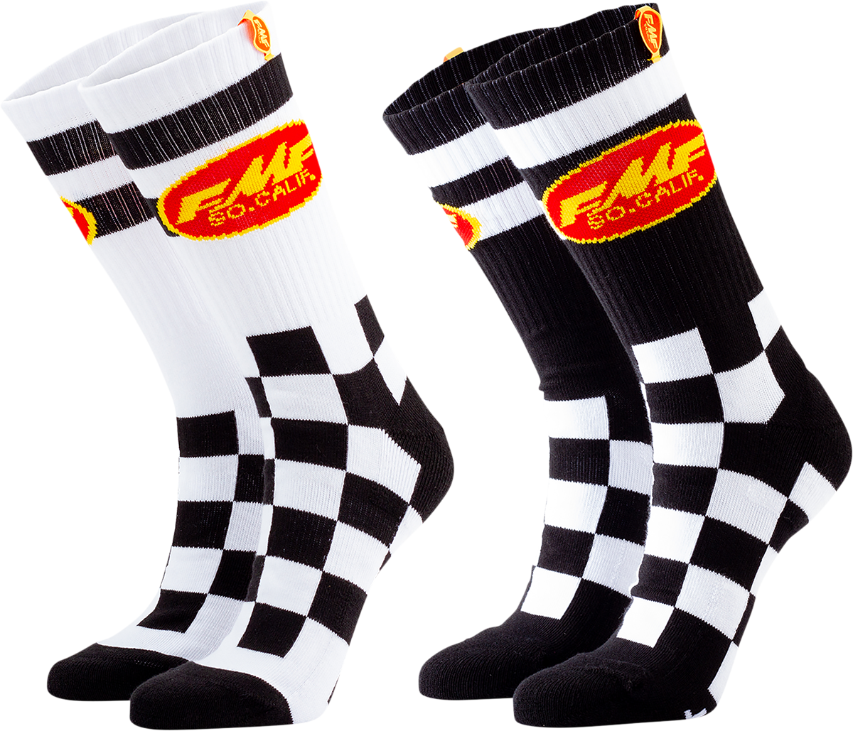 FMF Checker Socken - 2er-Pack - Einheitsgröße HO20194902AST 3431-0685 