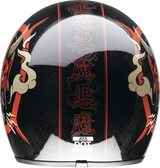 Z1R Saturn Helmet - Devilish - Gloss Black/Red - XS 0104-2876