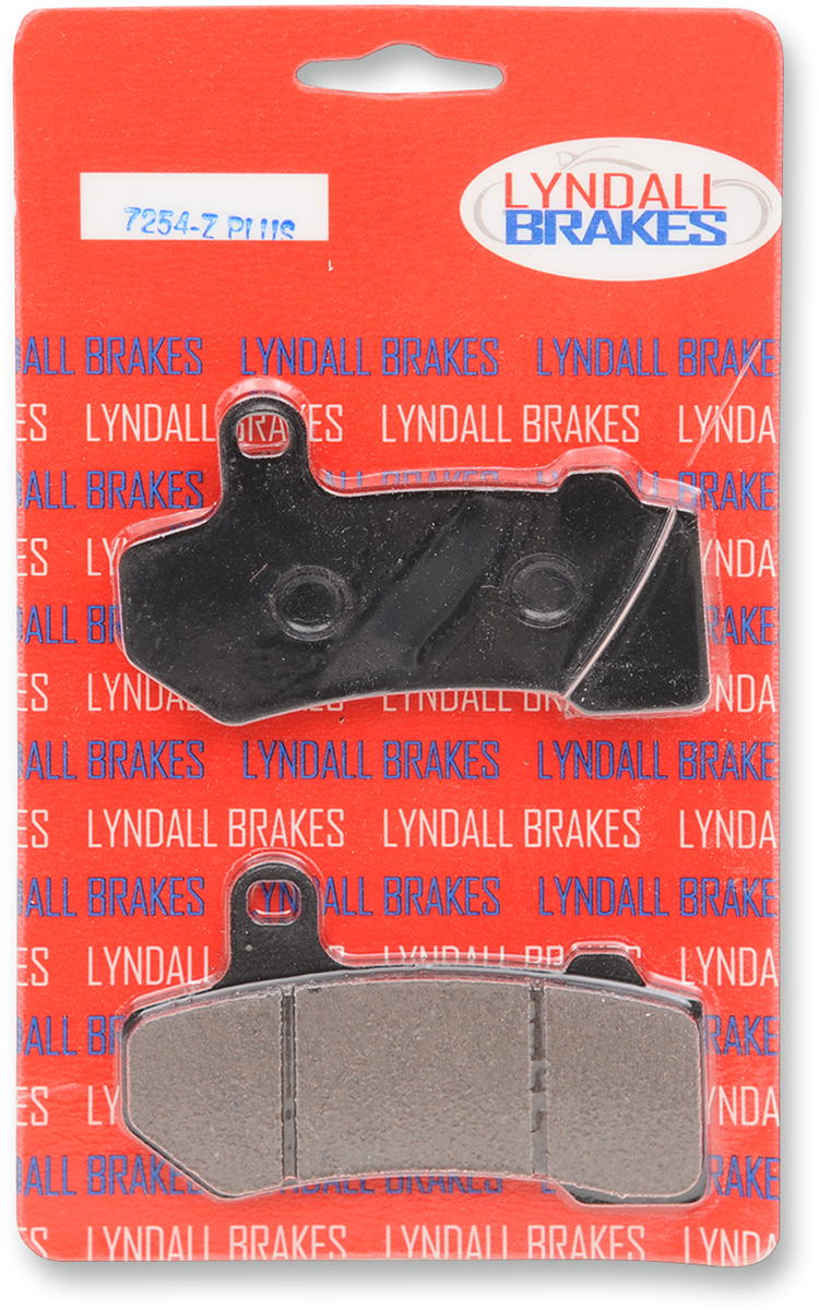 LYNDALL RACING BRAKES LLC Z-Plus Brake Pads - Harley-Davidson 7254-Z+