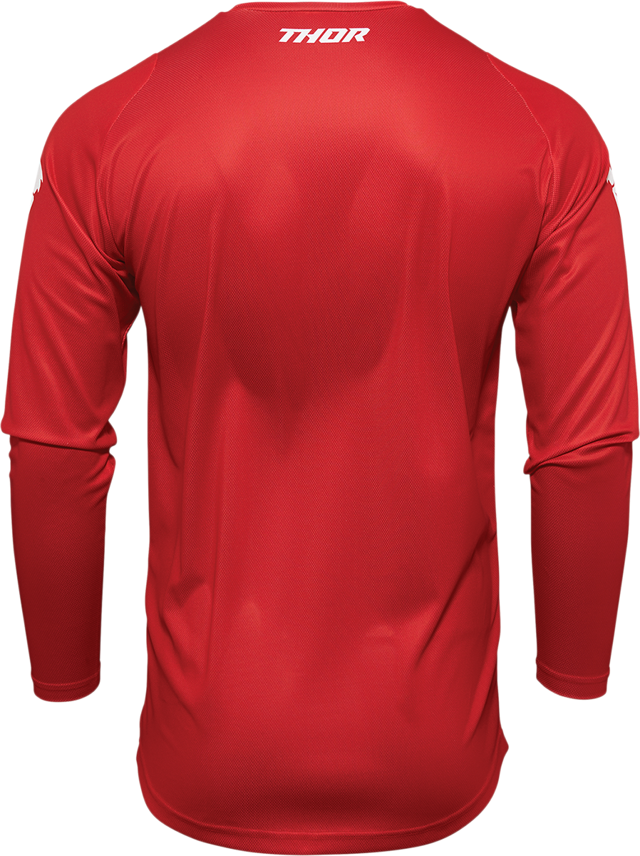 THOR Sector Minimal Jersey - Red - Large 2910-6433