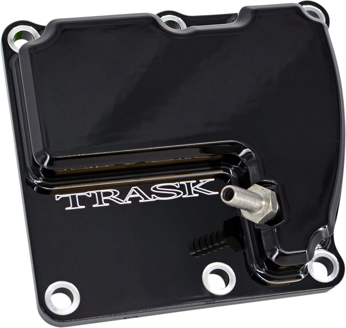 TRASK M8 Transmission Top Cover - Vented  Softail /Glide  2017-2021  /TM-2041BK