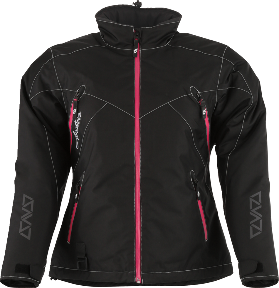ARCTIVA Women's Pivot 6 Jacket - Black/Pink - Large 3121-0811
