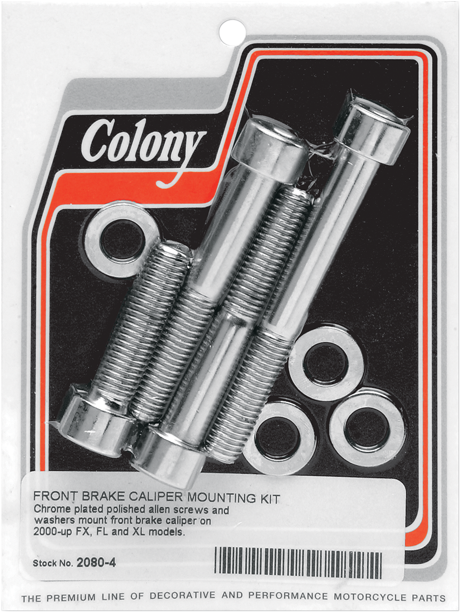 COLONY Bolt Kit - Caliper - Front 2080-4