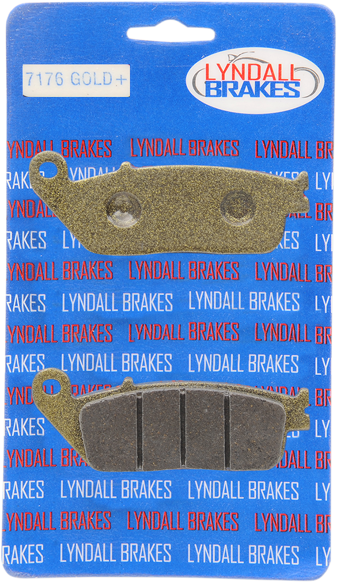 LYNDALL RACING BRAKES LLC Pastillas de freno - Traseras - Victory 7176-GPLUS 