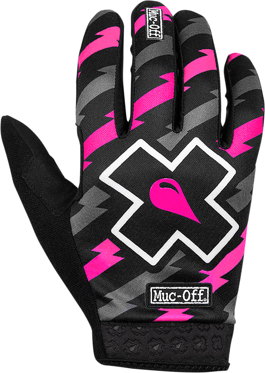MUC-OFF USA MTB/MX Rider Gloves - Bolt - Medium 20104