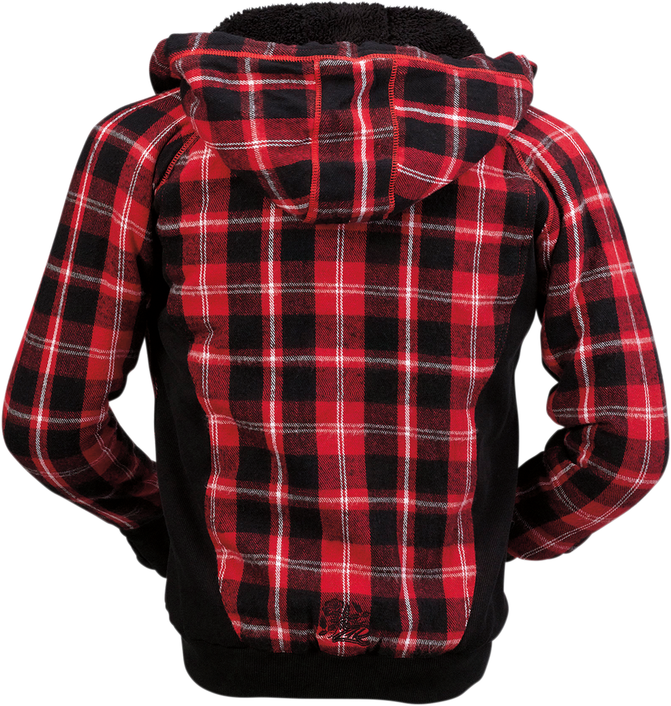Z1R Women's Lumberjill Jacket - Red/Black - Medium 2840-0121