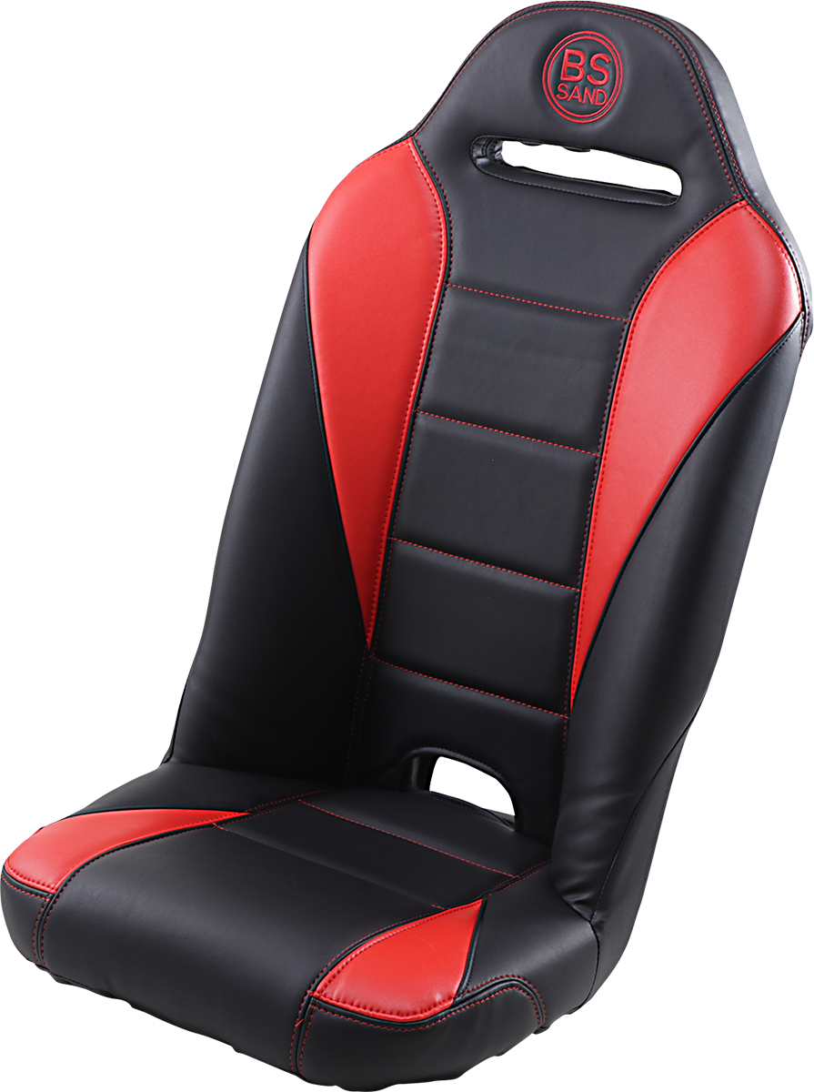 BS SAND EIEO Seat - Black/Red - With Pocket ROXREDPOC