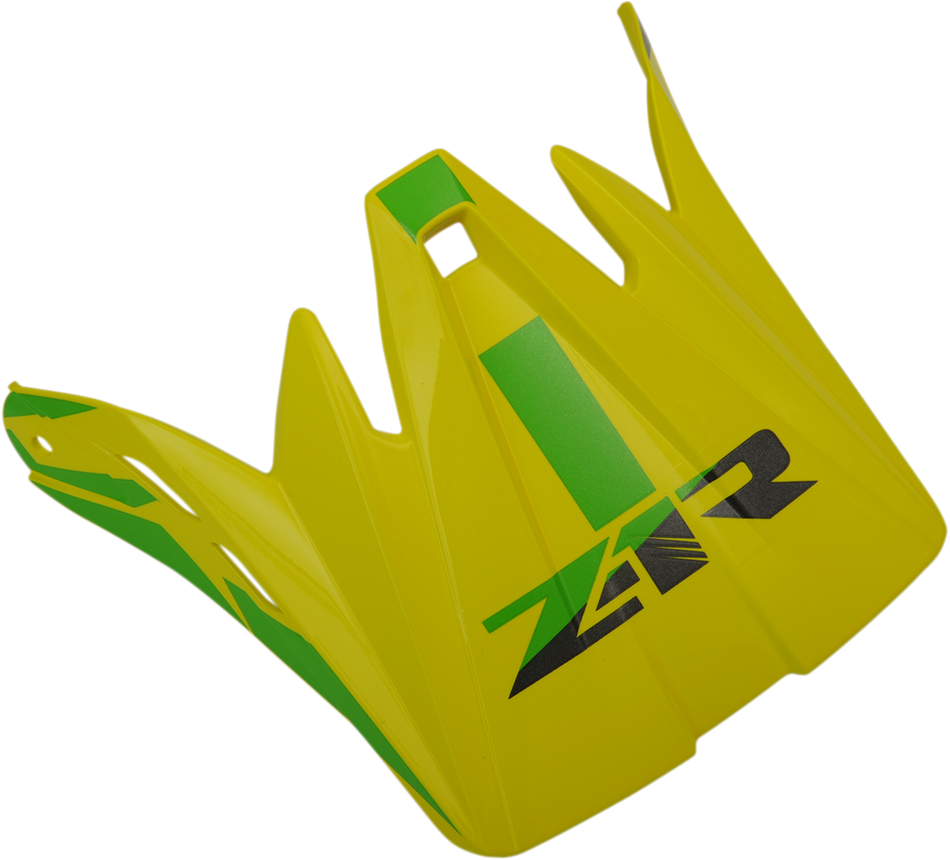 Z1R Child Rise Visor Kit - Hi-Vis Yellow/Green 0132-1236