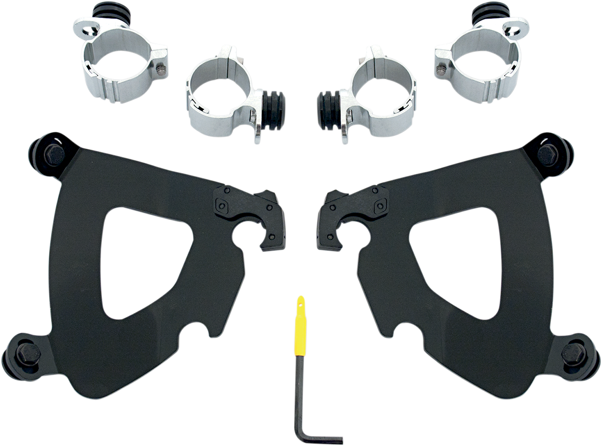 MEMPHIS SHADES Gauntlet Mounting Kit - Black - XL 48 MEB1984