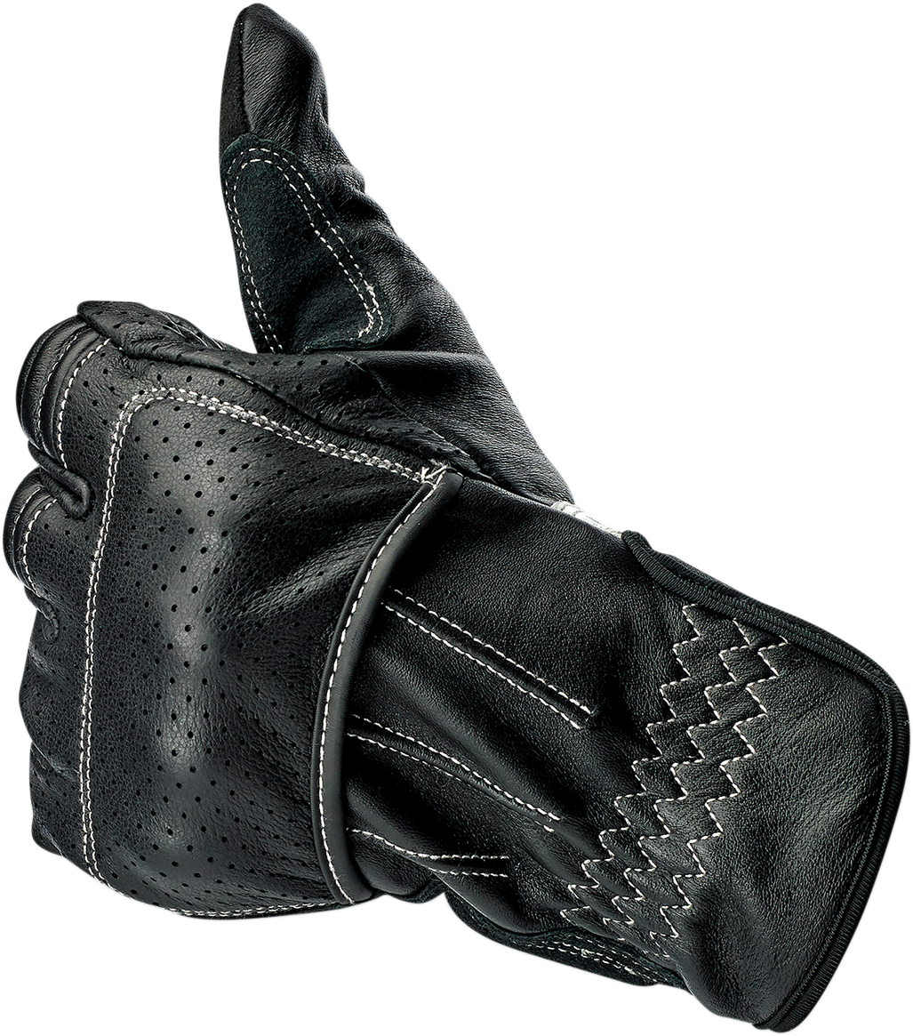 Guantes BILTWELL Borrego - Negro/Cemento - Pequeños 1506-0104-302 