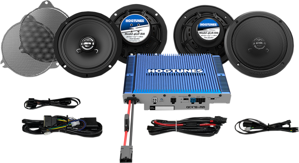 HOGTUNES Speaker/Amp Kit - Ultra QC ULTRA 4-RM