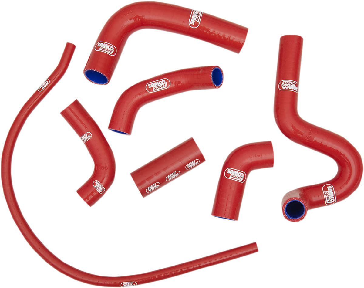 SAMCO SPORT Radiator Hose Kit - Red - Ducati DUC8-RD