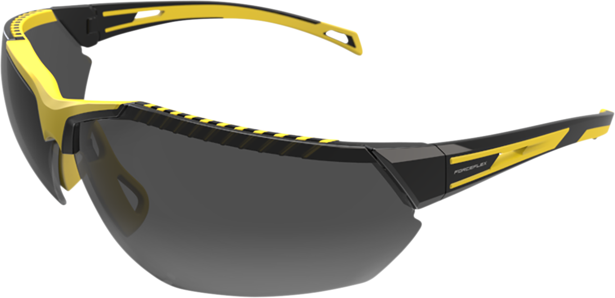 FORCEFLEX FF4 Sunglasses - Black/Yellow - Smoke FF4-01095-040