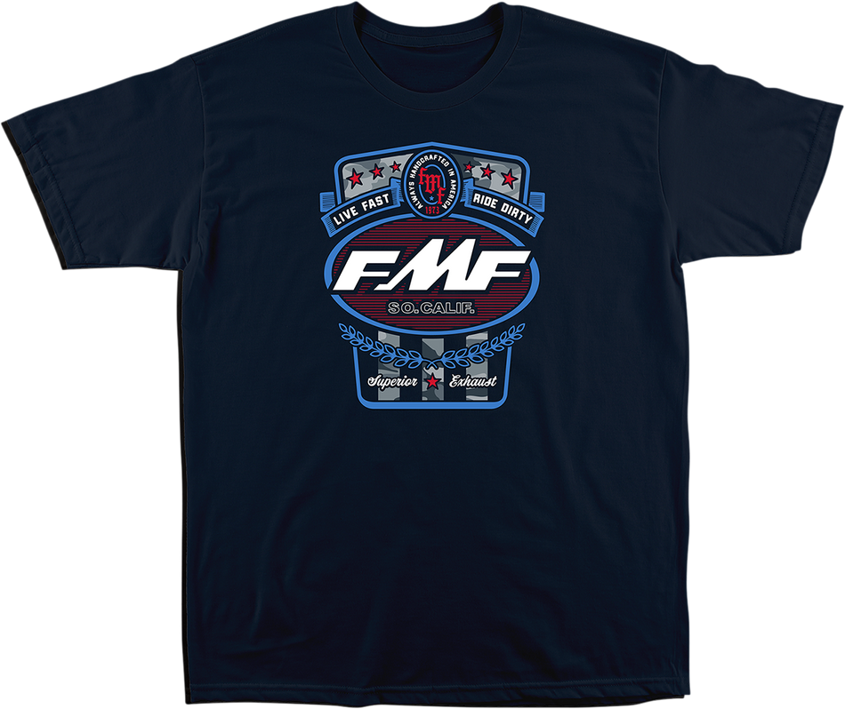 FMF Victory T-Shirt - Navy - Large FA21118910NVLG 3030-21299