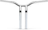 LA CHOPPERS Handlebar - Kage Fighter - One Piece - Bent - 16" - Chrome LA-7338-16