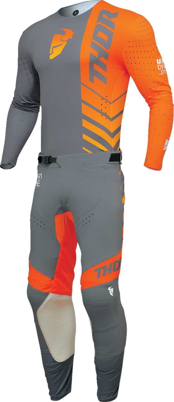 THOR Prime Analog Jersey - Charcoal/Orange - 3XL 2910-7694