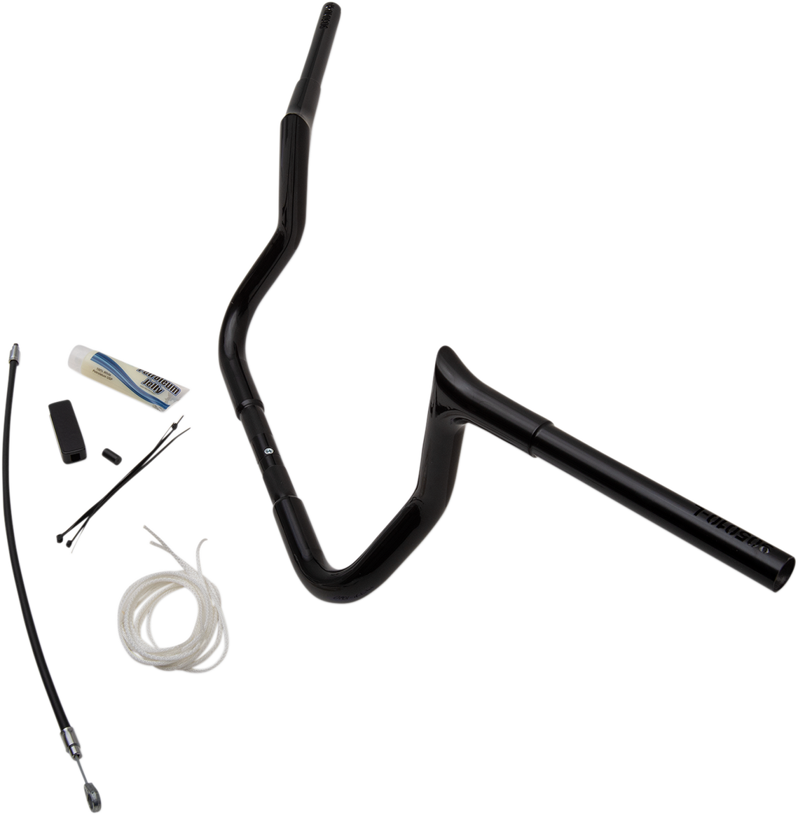 FAT BAGGERS INC. Handlebar Kit - Pointed Top - 10" - Black 909110-B