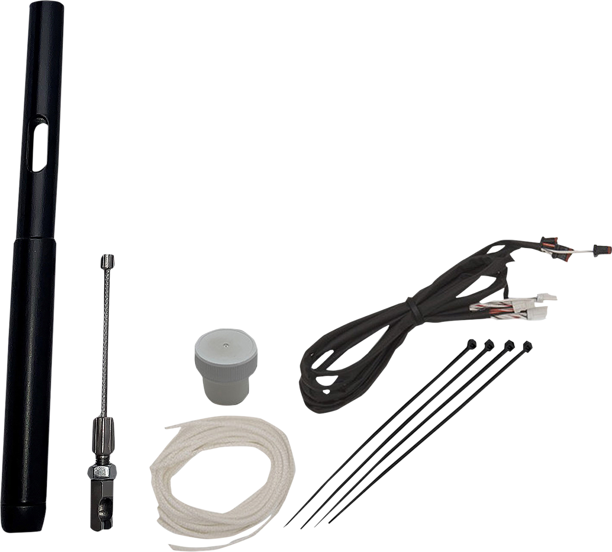 FAT BAGGERS INC. Installation Kit - +4" - Braided 109012