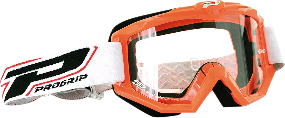 PRO GRIP 3201 Raceline Goggles - Orange PZ3201AR