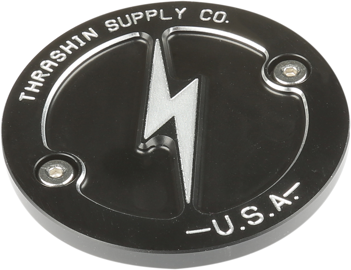 THRASHIN SUPPLY CO. Points Cover - Dished Black TSC-3027-4