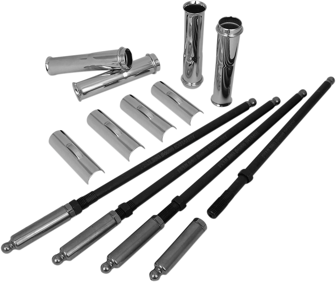 FEULING OIL PUMP CORP. Quick Install Pushrods/Tube Kit - Twin Cam 4097