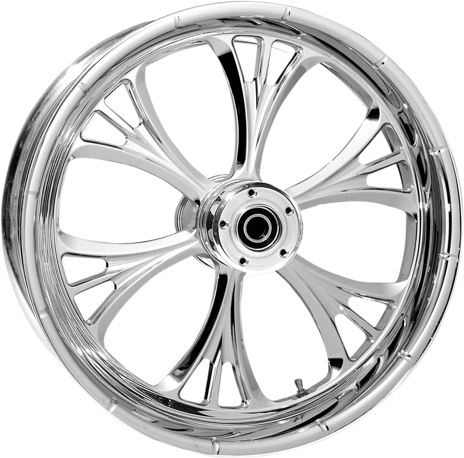 RC COMPONENTS Majestic Front Wheel - Dual Disc/ABS - Chrome - 21"x3.50" - '08-'13 213509031A102C