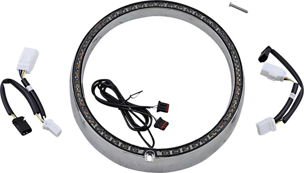 CUSTOM DYNAMICS Standard-Zierring - Chrom PB-7TR-AW-2C