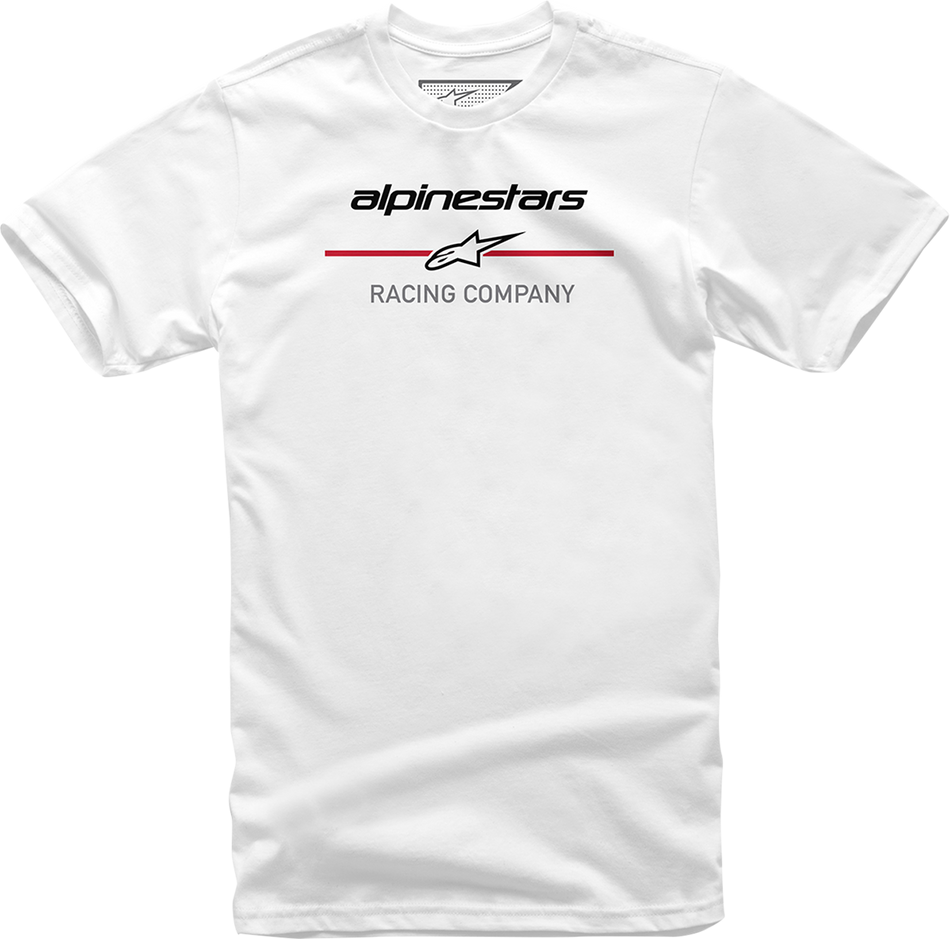 Camiseta ALPINESTARS Bettering - Blanca - Mediana 1212-7200020-M