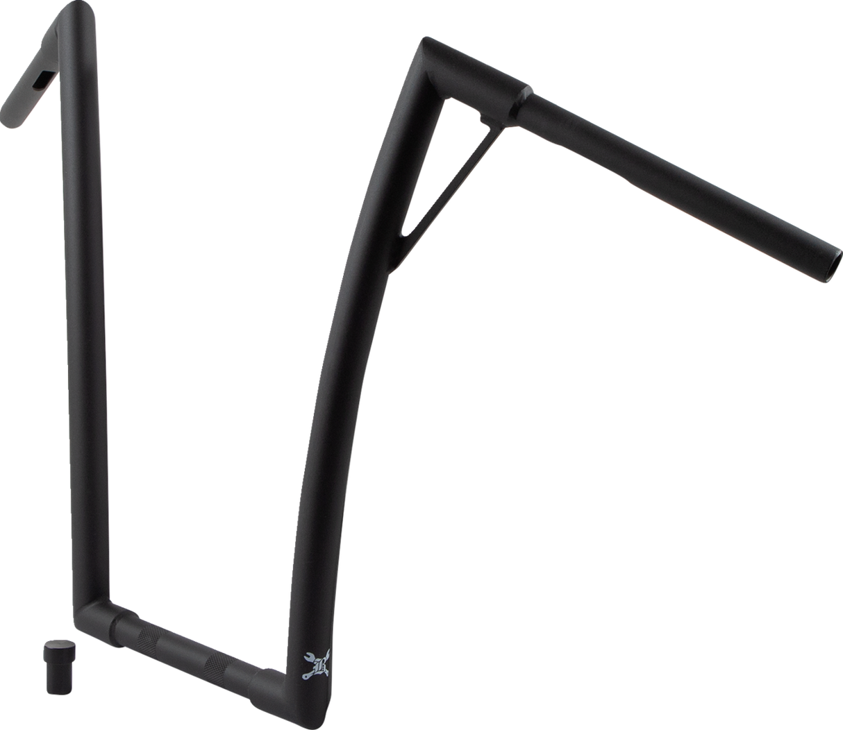 BURLY BRAND Handlebar - Louie - 19" - Textured Black B12-7011TB