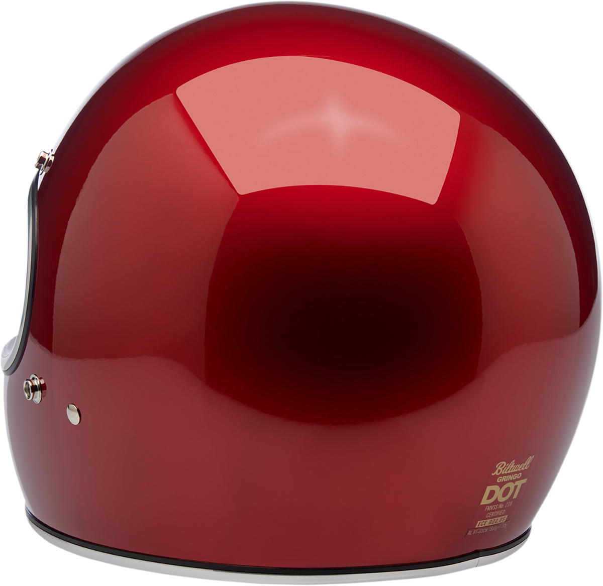 BILTWELL Gringo Helmet - Metallic Cherry Red - XS 1002-351-101