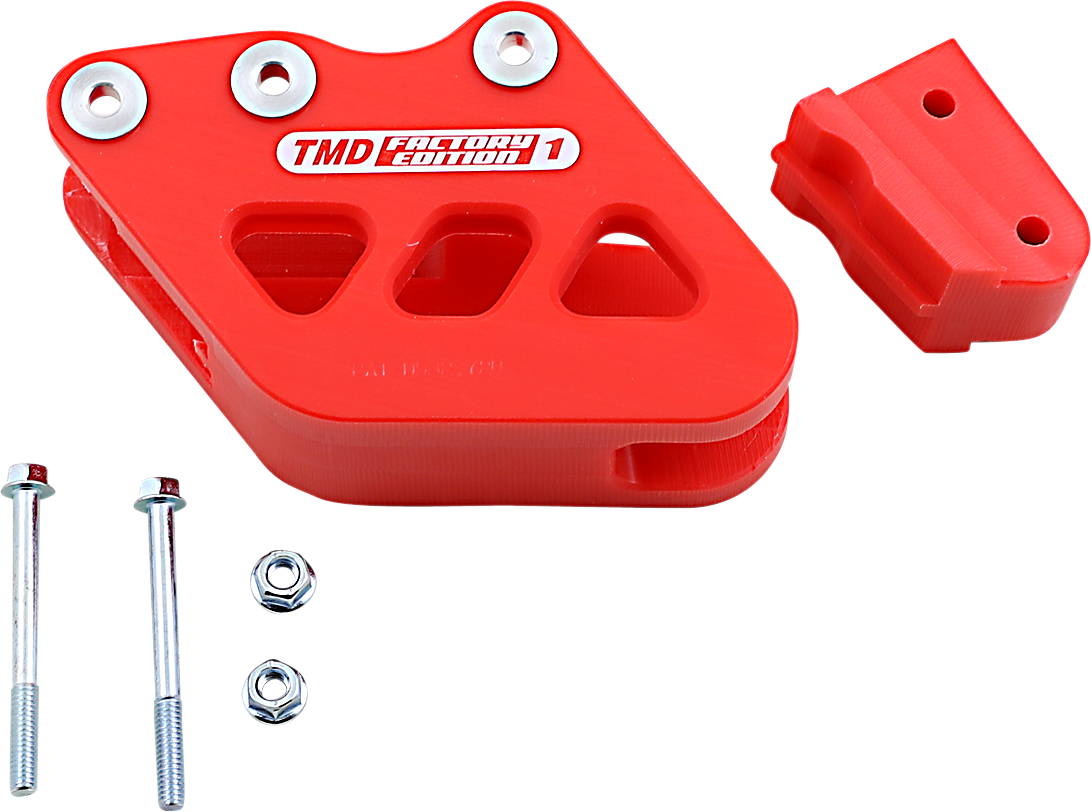 T.M. DESIGNWORKS Chain Guide - Honda - Red RCG-CRM-RD