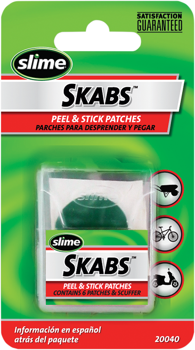 SLIME Skabs Pre-Glued Patch - 6-Pack 20040